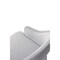Manhattan Comfort 5-Piece Rockaway 70.86 Dining Set with 4 Carrington Chairs in Natural and Light Grey 4-DT02DC089AR-NALG - alternate 5
